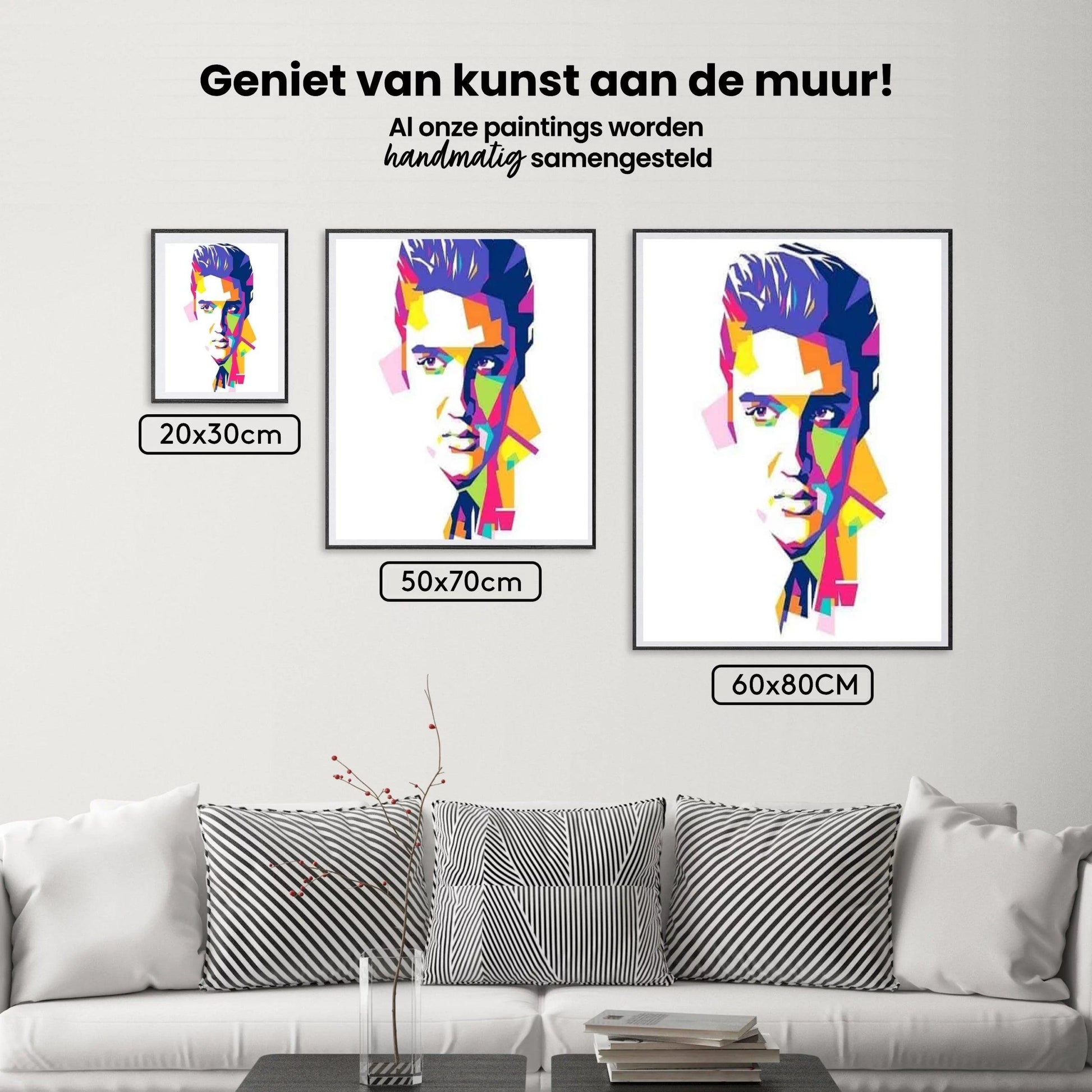 Diamond Painting Elvis Presley abstract - SEOS Shop ®
