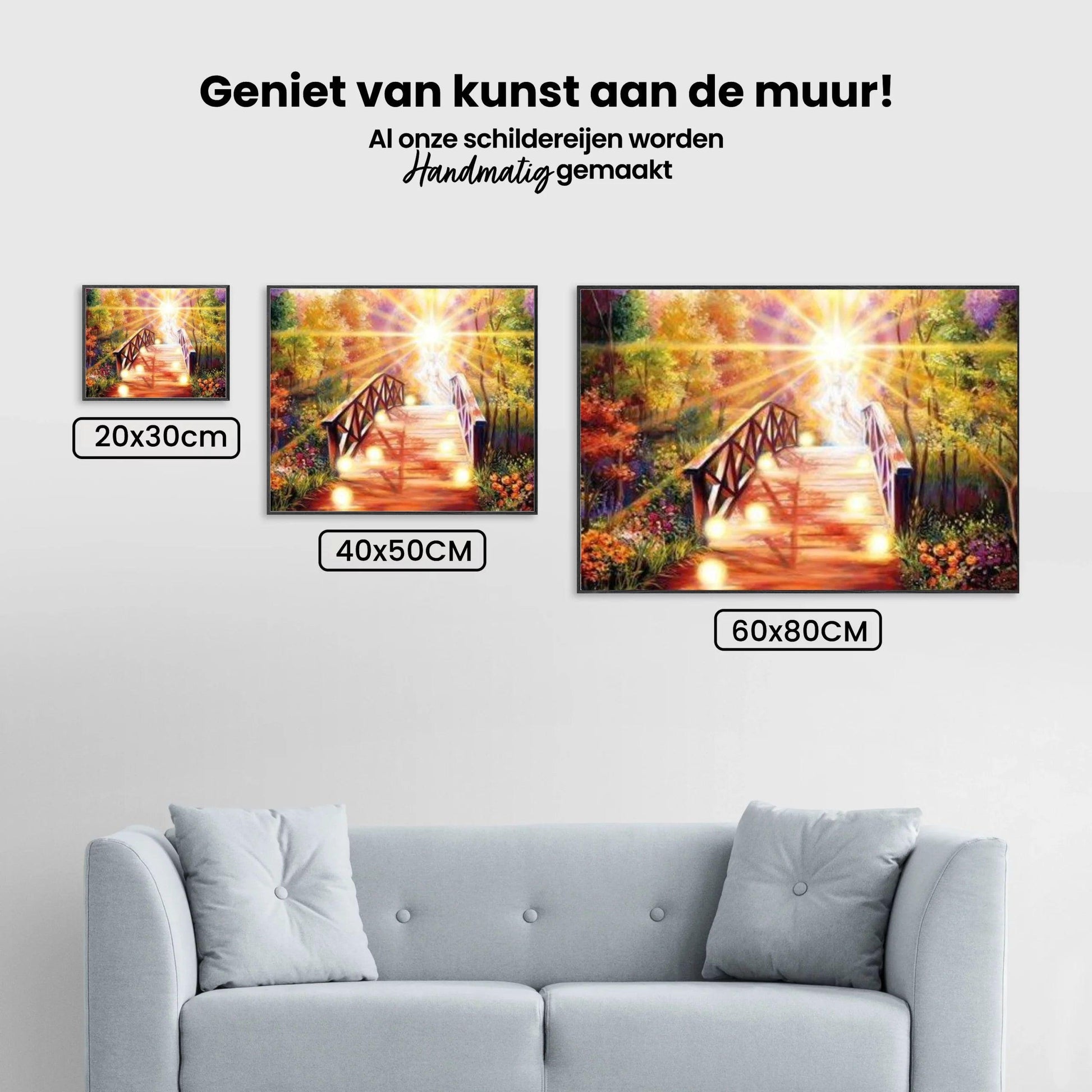 Diamond Painting Engel op brug - SEOS Shop ®