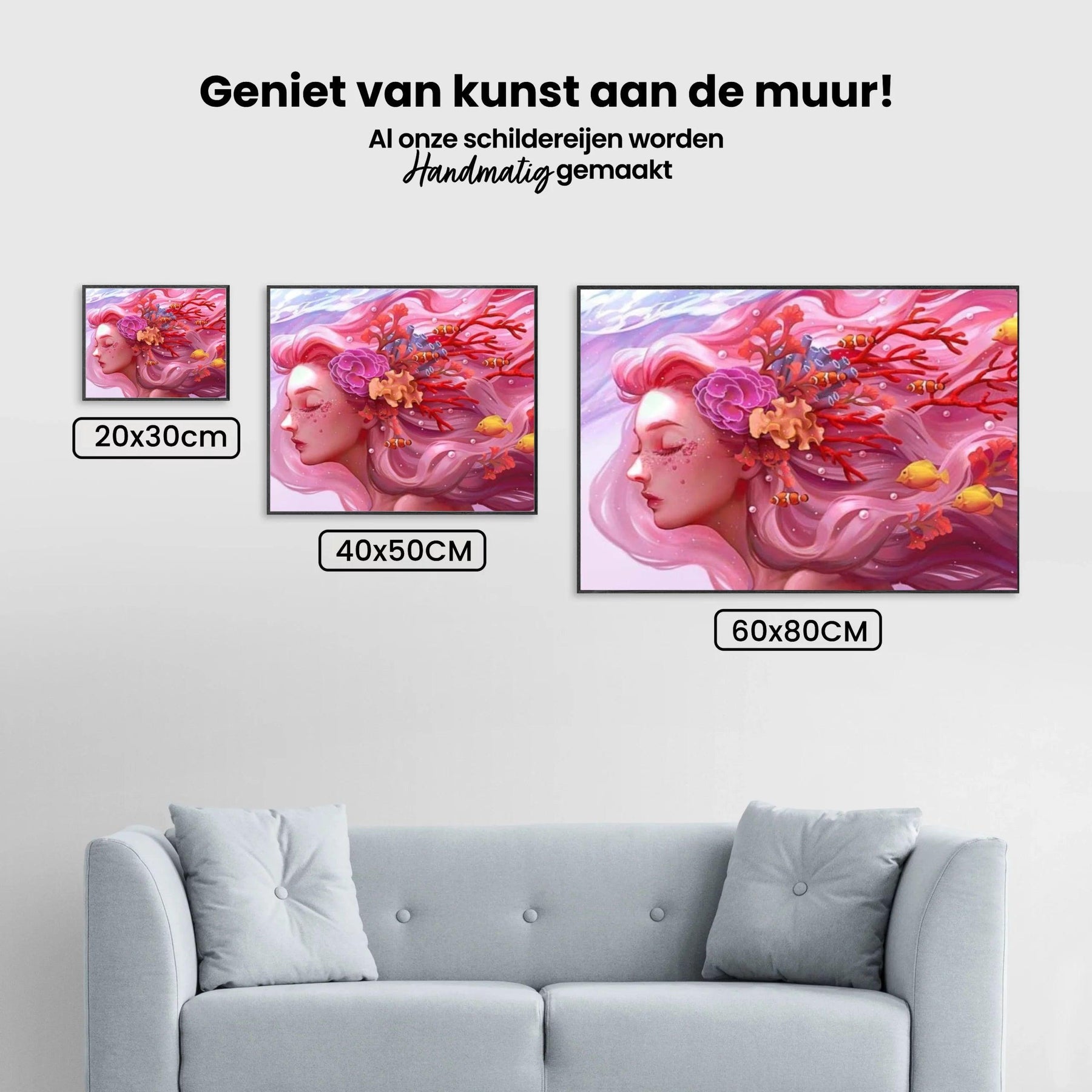 Diamond Painting Fantasiemeisje met Vlinders