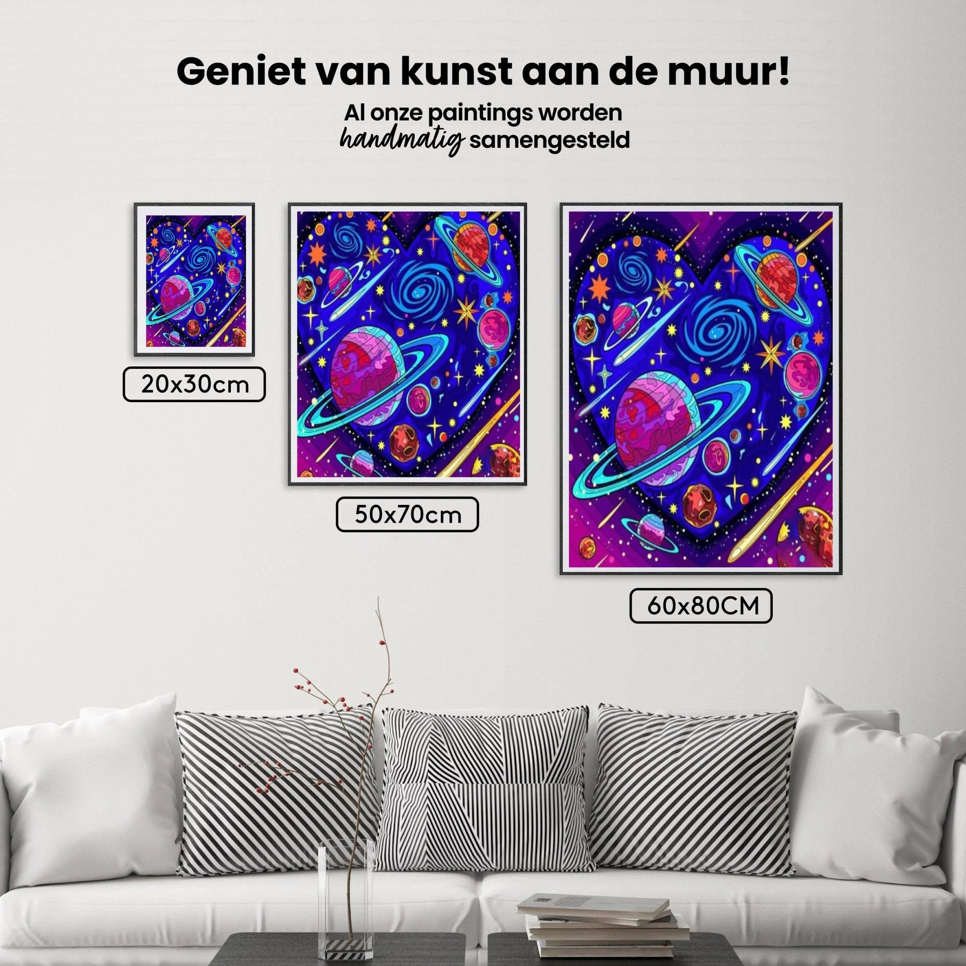 Diamond Painting Galaxy Hart - SEOS Shop ®