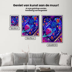 Diamond Painting Galaxy Hart - SEOS Shop ®