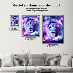Diamond Painting Galaxy Leeuw - SEOS Shop ®