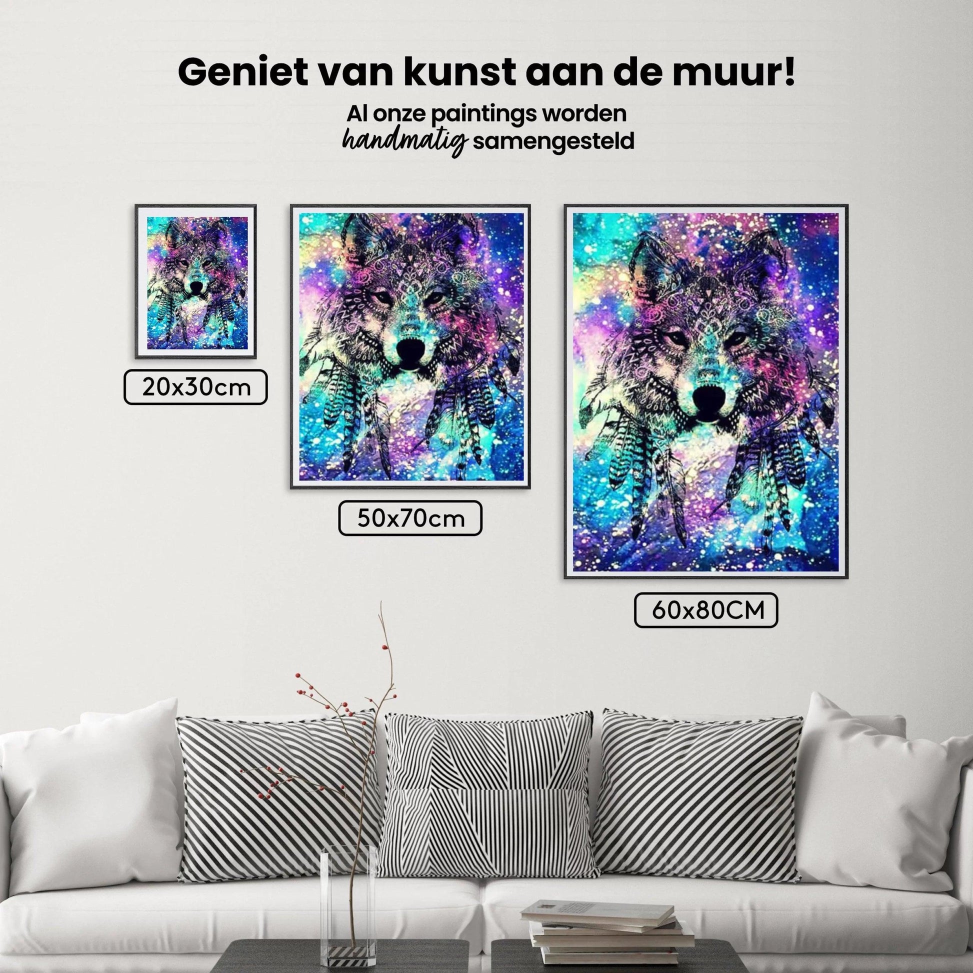 Diamond Painting Galaxy Wolf - SEOS Shop ®
