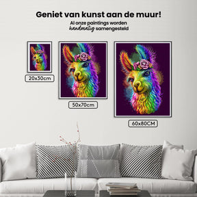Diamond Painting Grappige lama - SEOS Shop ®
