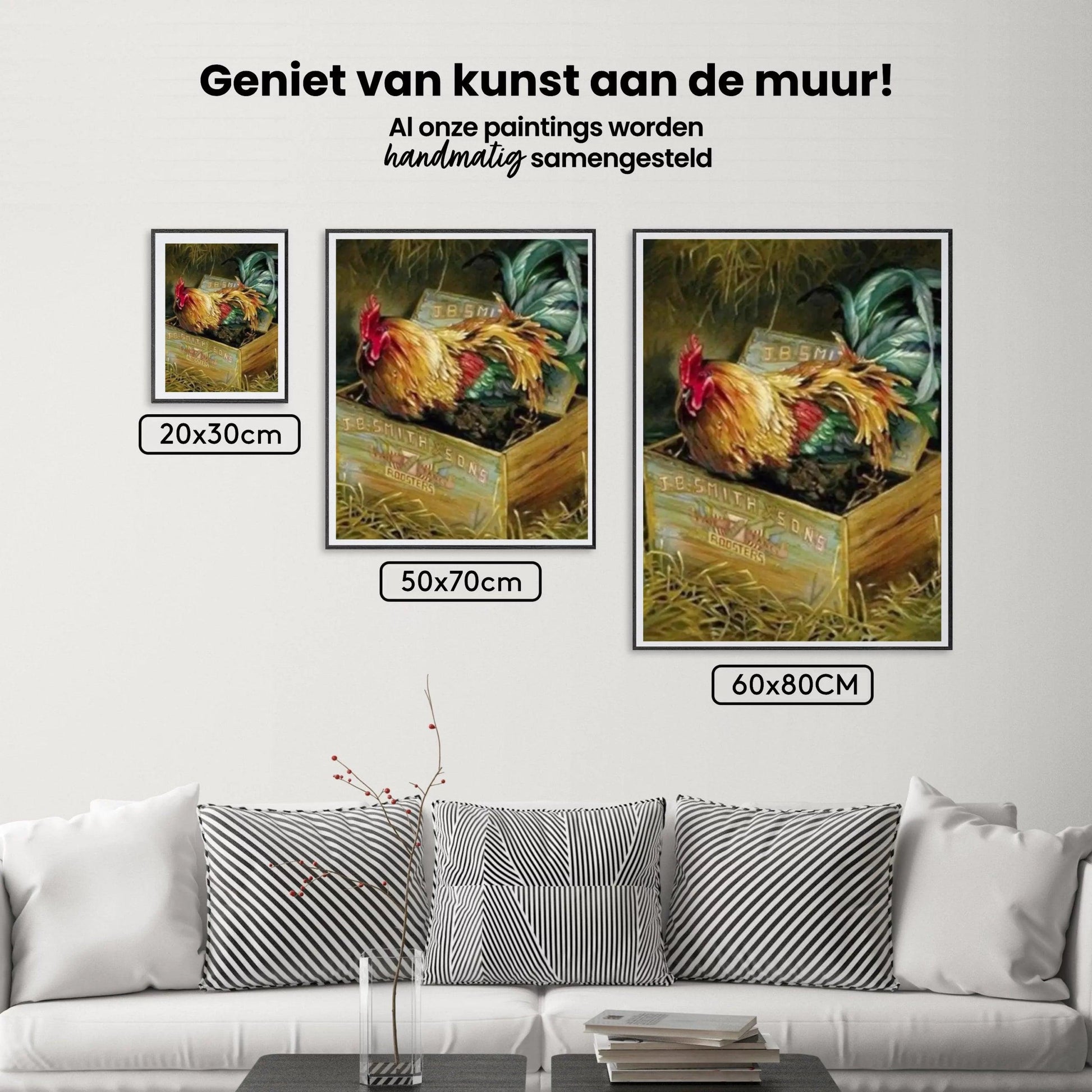 Diamond Painting Haan in doos - SEOS Shop ®