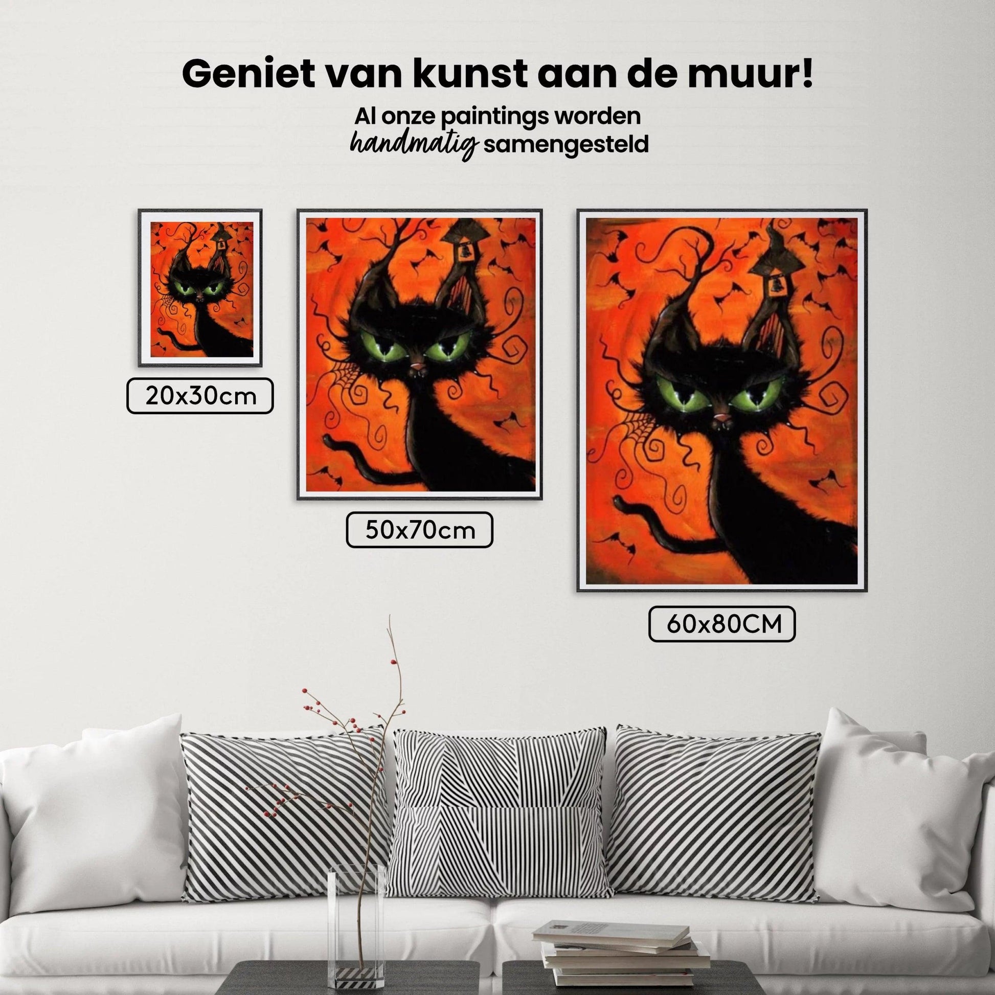 Diamond Painting Halloween Kat - SEOS Shop ®