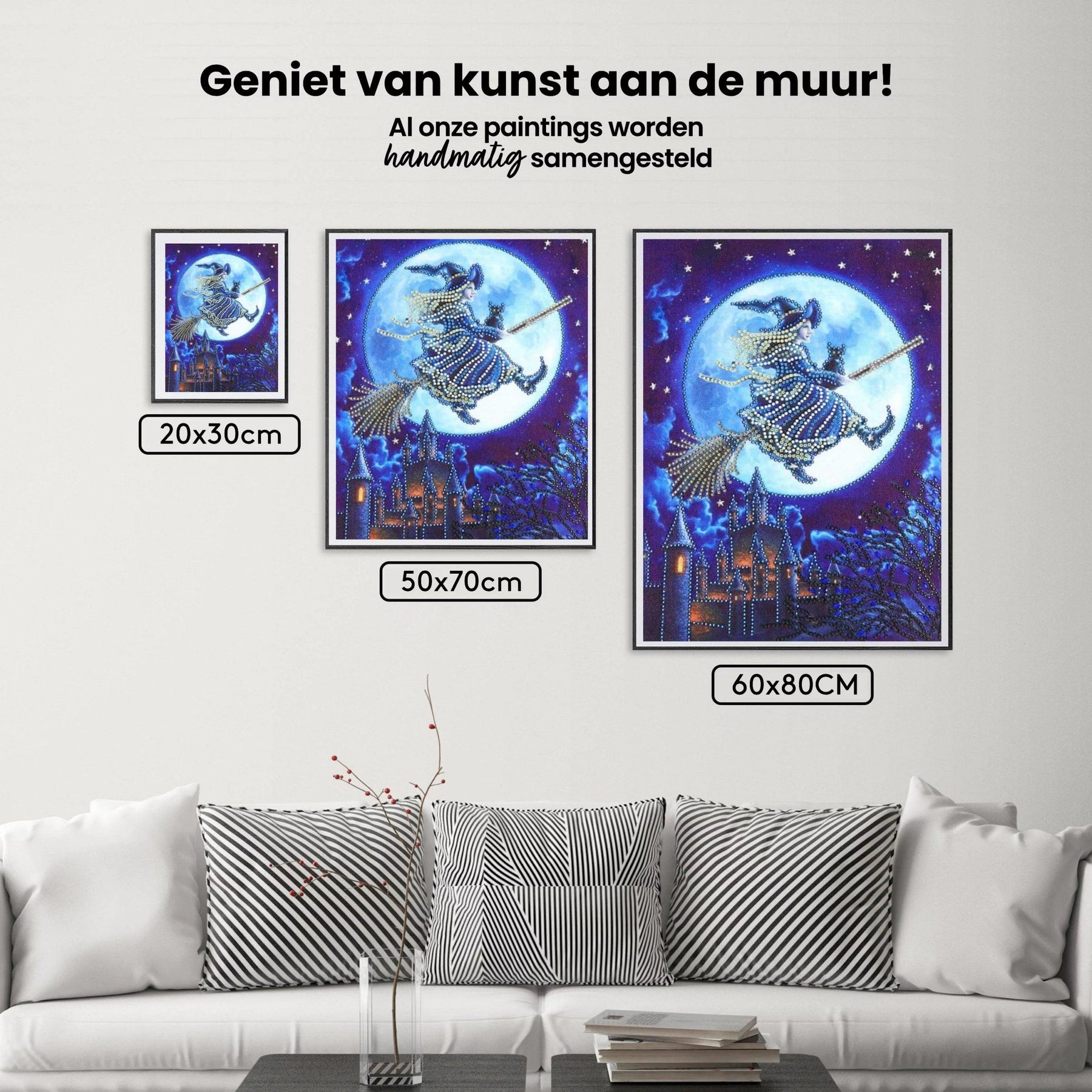 Diamond Painting Heks In Maanlicht - SEOS Shop ®