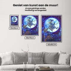 Diamond Painting Heks In Maanlicht - SEOS Shop ®