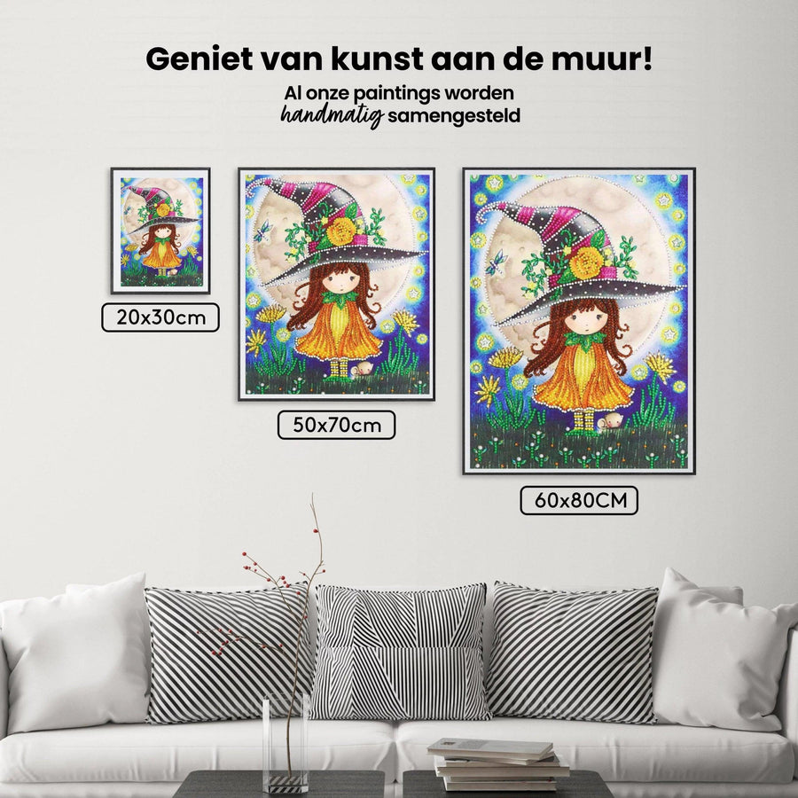 Diamond Painting Het Heksenmeisje - SEOS Shop ®