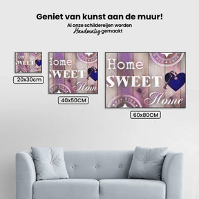 Diamond Painting Home Sweet Home Licht Roze – SEOS Shop ®