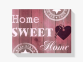 Diamond Painting Home Sweet Home Roze 30x40cm – SEOS Shop ®