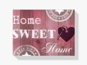 Diamond Painting Home Sweet Home Roze 30x40cm – SEOS Shop ®