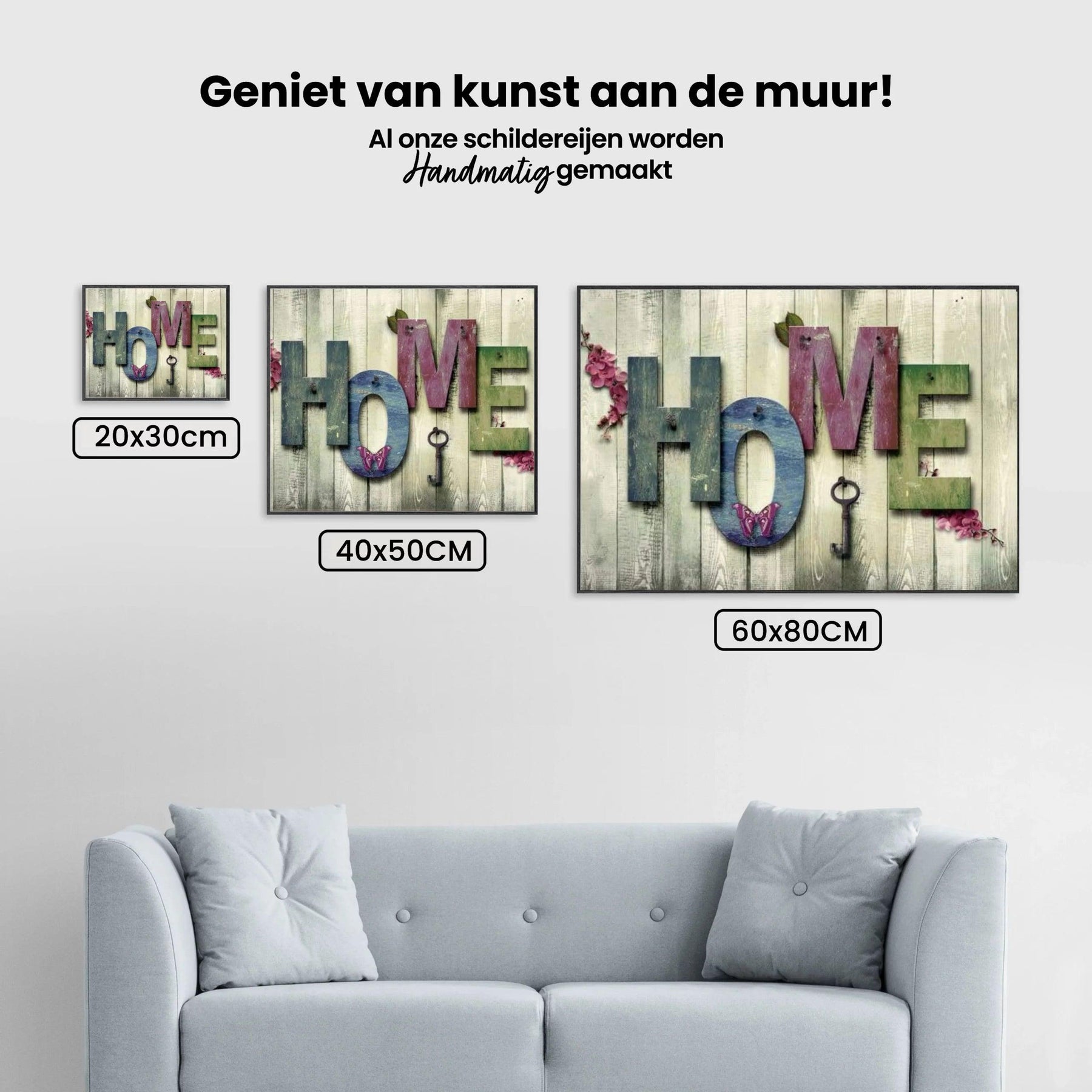 Diamond Painting Home met vlinder en sleutel – SEOS Shop ®