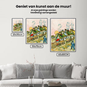 Diamond Painting Huizen en Figuur - SEOS Shop ®