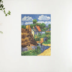 Diamond Painting Huizen in Auvers - SEOS Shop ®