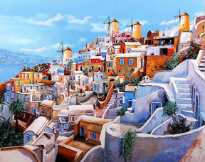 Diamond Painting - I Colori di Santorini - SEOS Shop ®