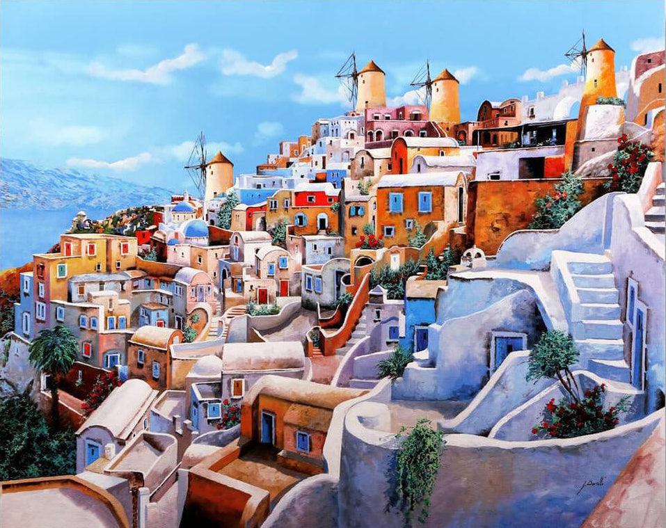 Diamond Painting - I Colori di Santorini - SEOS Shop ®