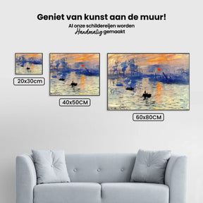 Diamond Painting Impressie Zonsopgang - SEOS Shop ®