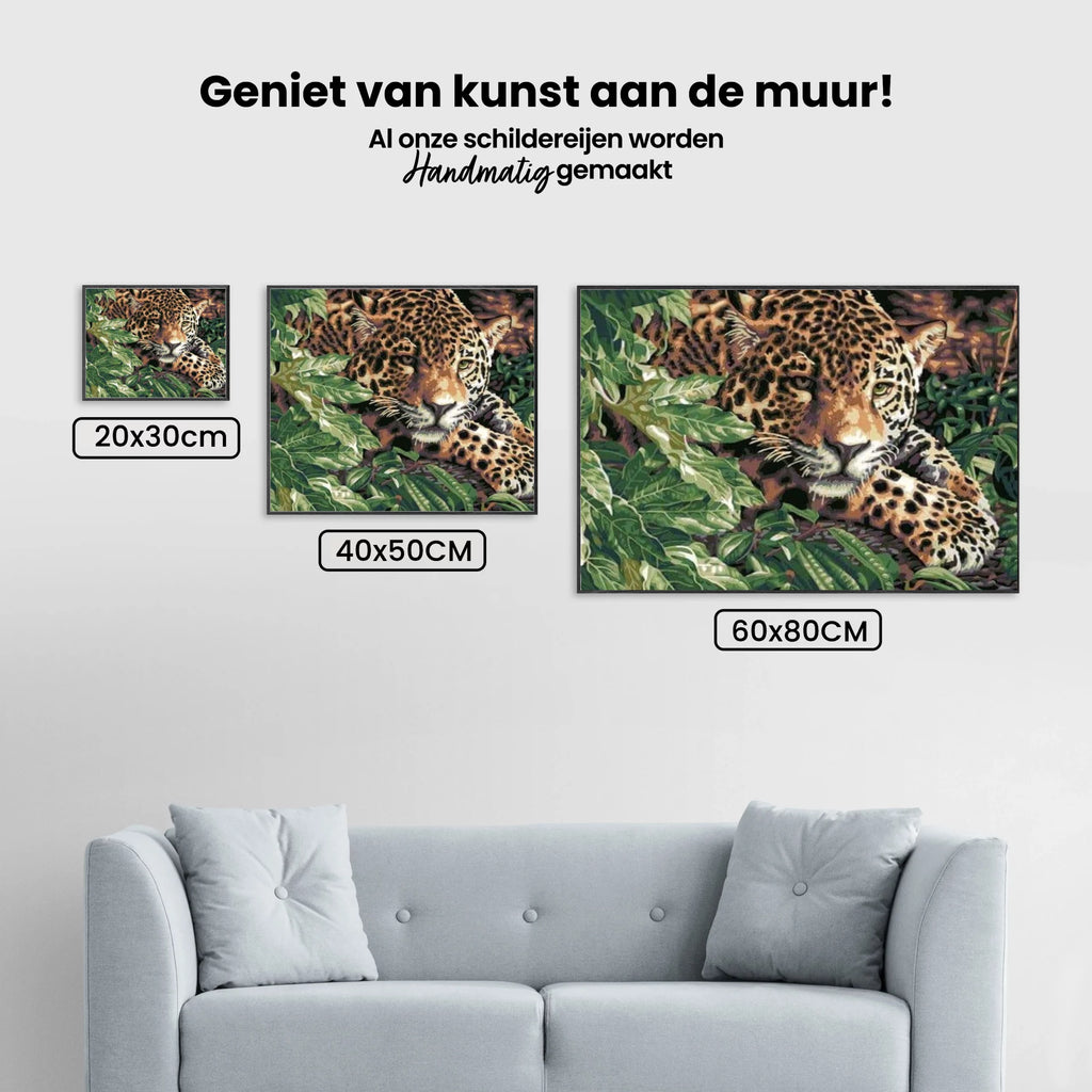 Diamond Painting Jachtluipaard Jungle 40x50 cm – SEOS Shop ®