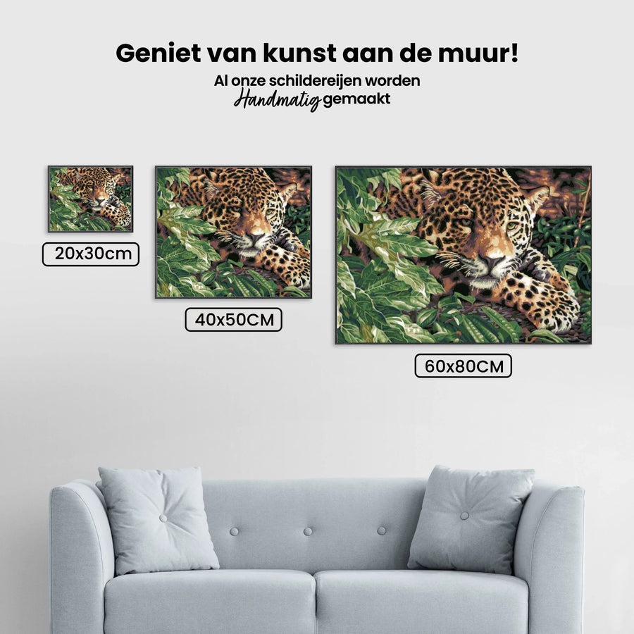 Diamond Painting Jachtluipaard Jungle 40x50 cm – SEOS Shop ®
