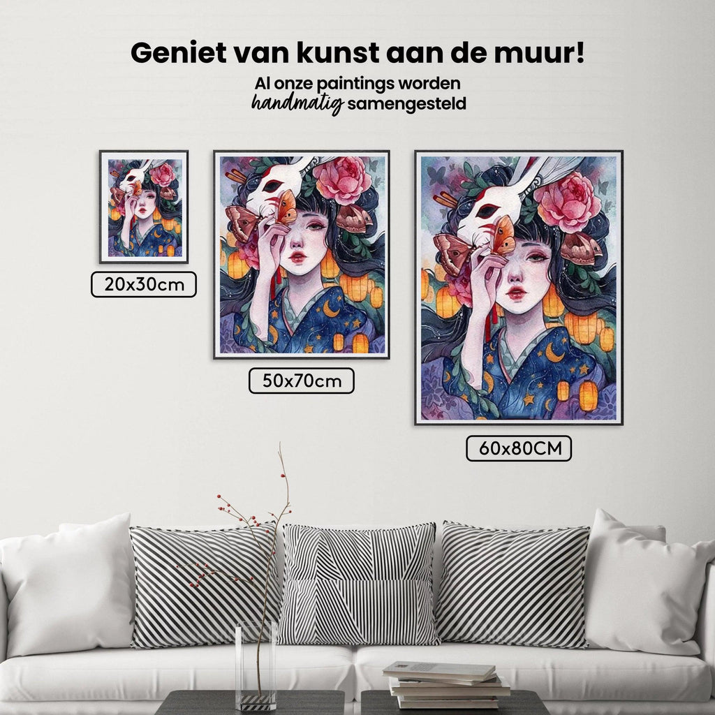 Diamond Painting Japans Meisje - SEOS Shop ®