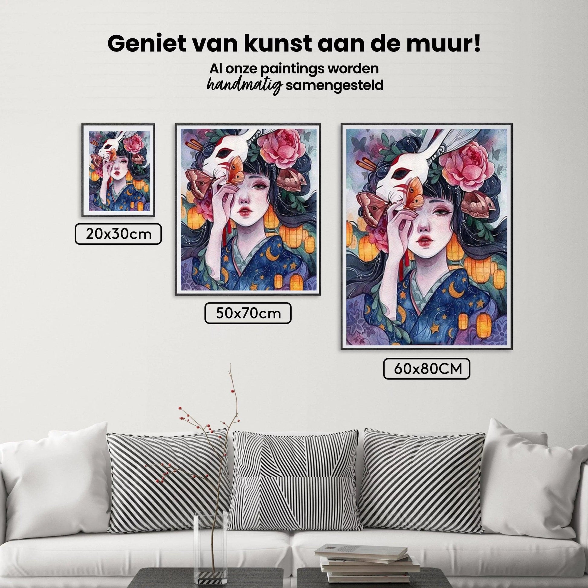 Diamond Painting Japans Meisje - SEOS Shop ®