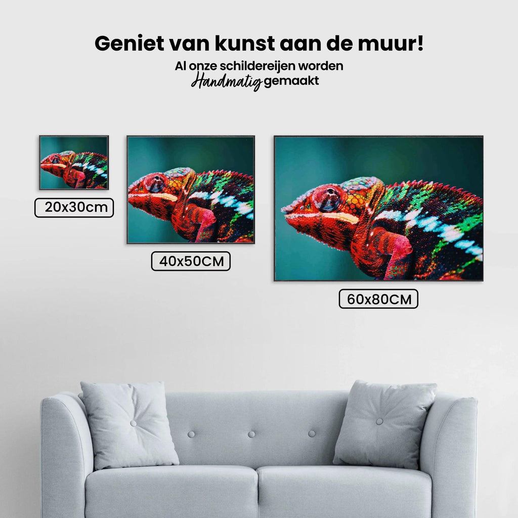 Diamond Painting Kameleon 45x30 cm – SEOS Shop ®