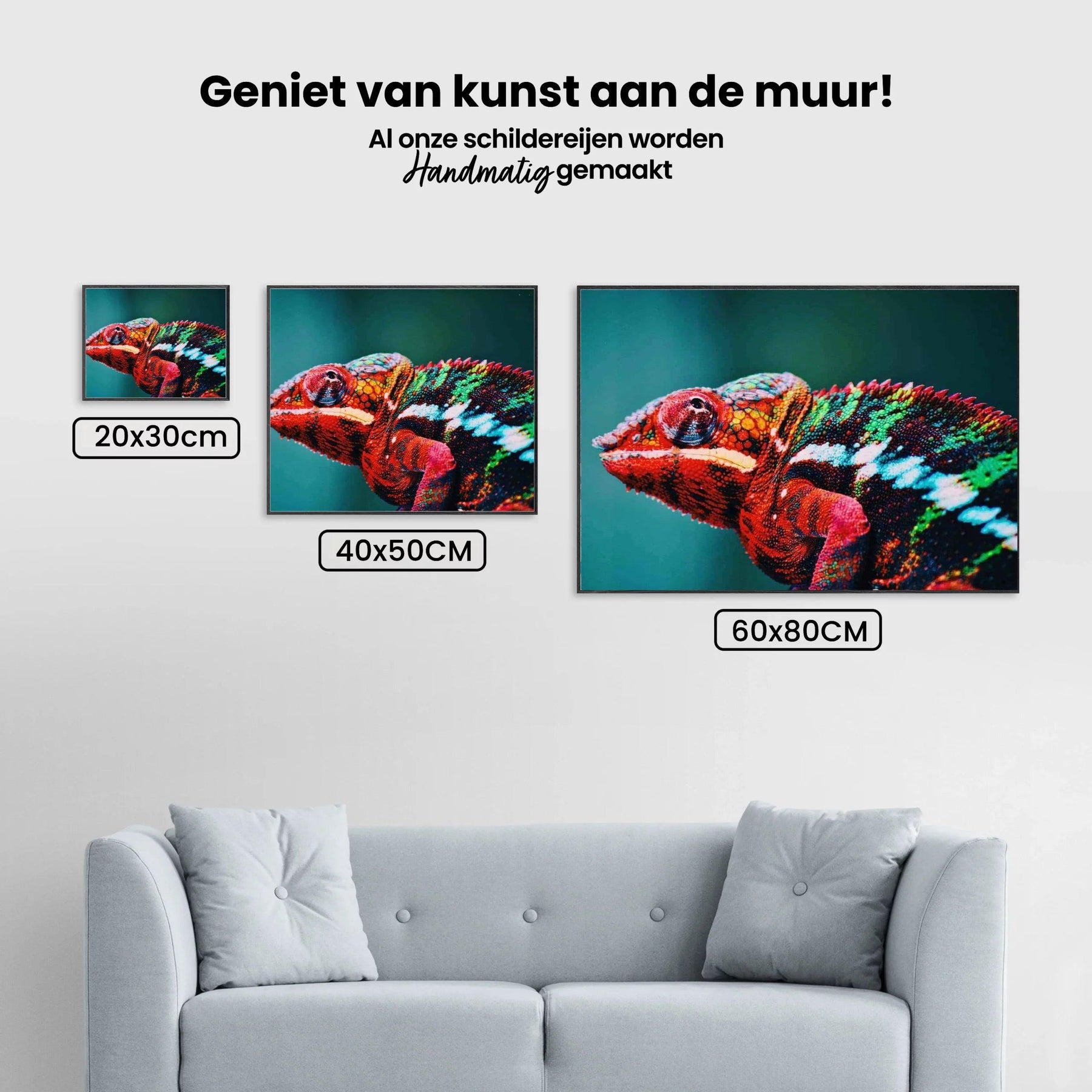 Diamond Painting Kameleon 45x30 cm – SEOS Shop ®