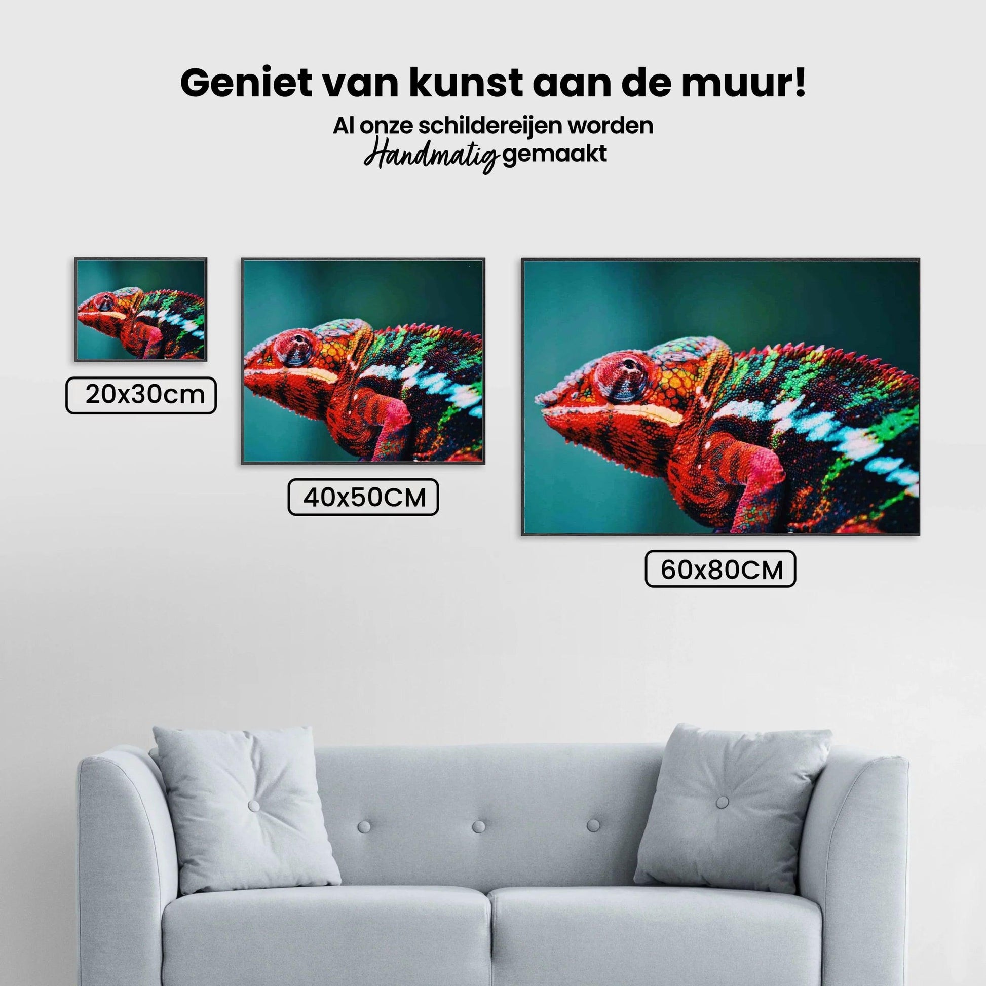 Diamond Painting Kameleon 45x30 cm – SEOS Shop ®