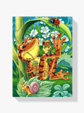Diamond Painting Kikker met lieveheersbeestje - SEOS Shop ®
