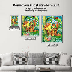 Diamond Painting Kikker met lieveheersbeestje - SEOS Shop ®