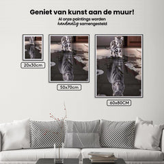 Diamond Painting Kitten naar Tijger  – SEOS Shop ®