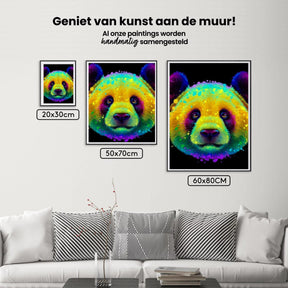 Diamond Painting Kleurrijke Beer - SEOS Shop ®