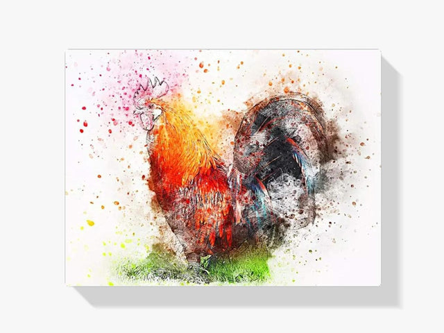 Diamond Painting Kleurrijke haan - SEOS Shop ®
