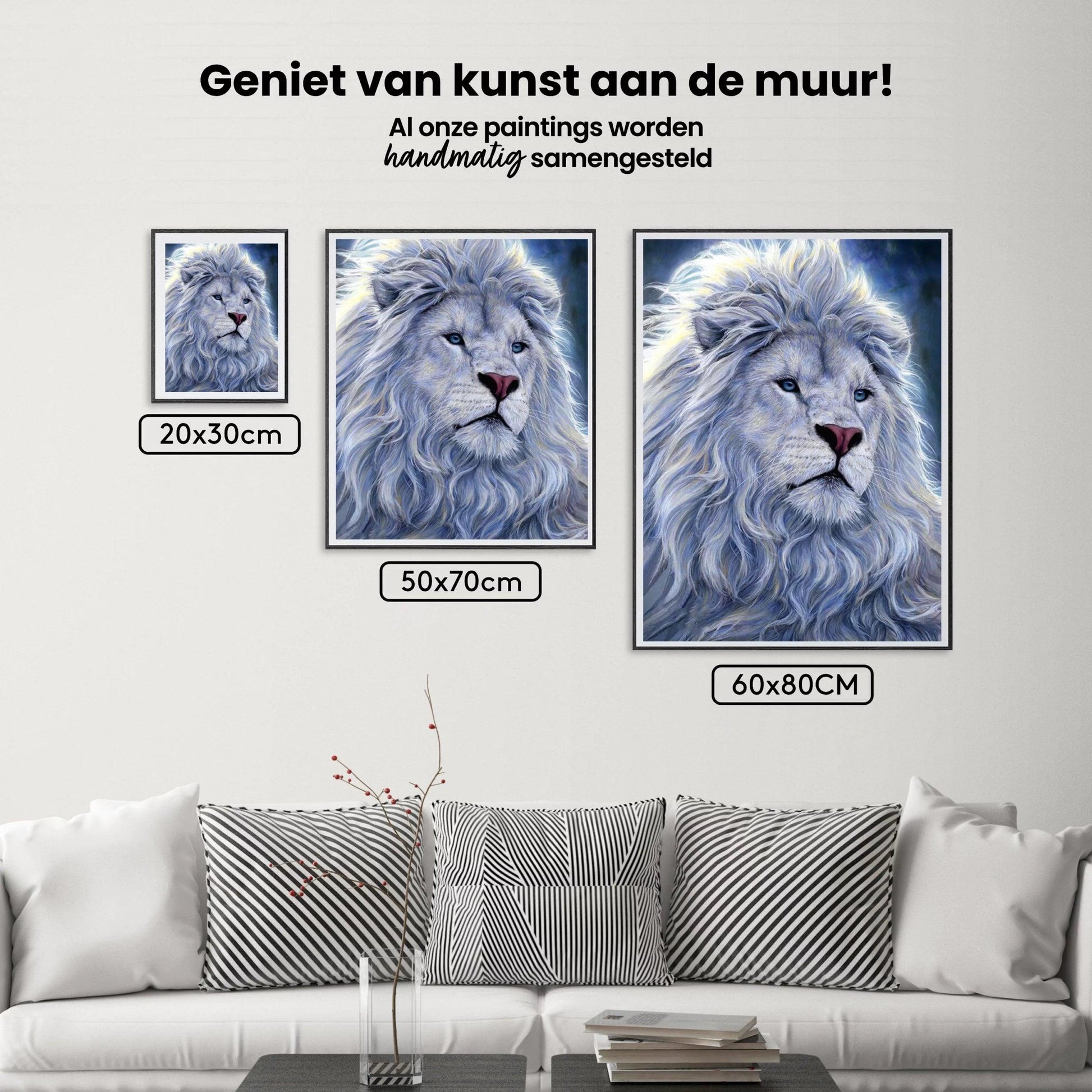 Diamond Painting Leeuwen Kop - SEOS Shop ®
