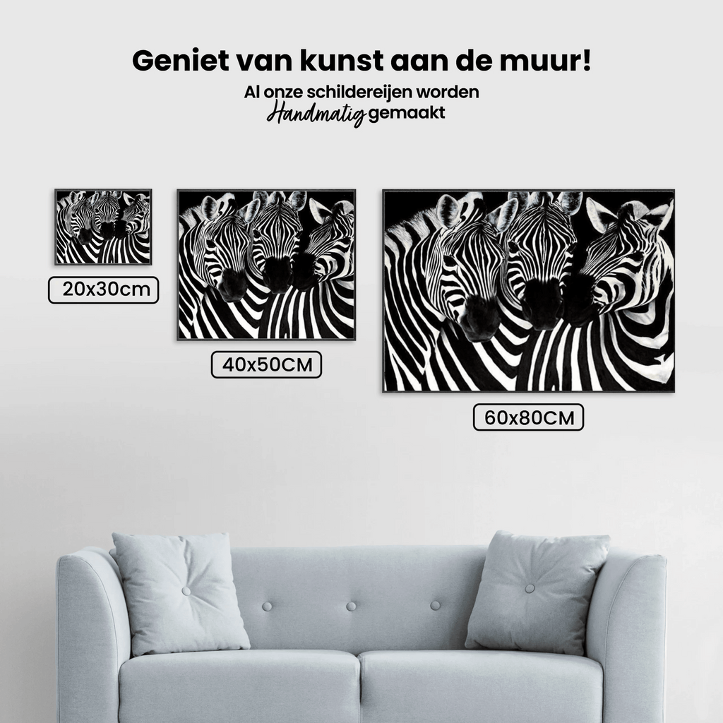 Diamond Painting Lieve Zebra's – SEOS Shop ®