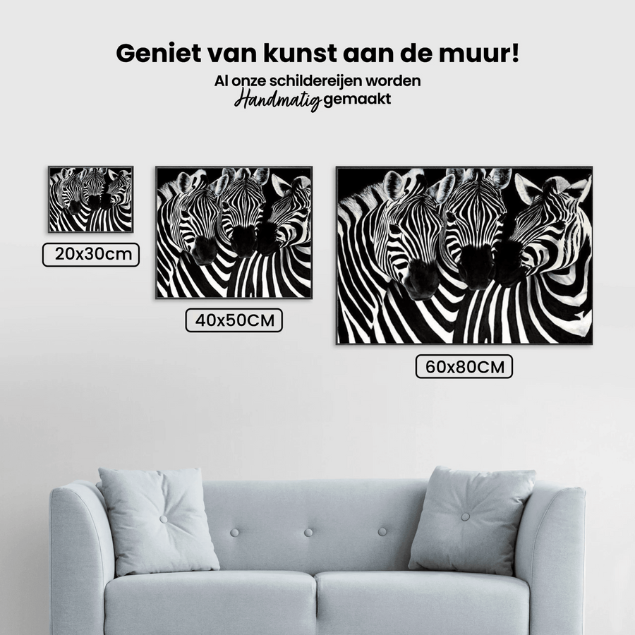 Diamond Painting Lieve Zebra's – SEOS Shop ®