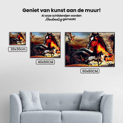 Diamond Painting Machtig paard - SEOS Shop ®