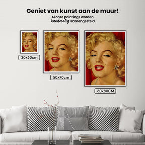 Diamond Painting Marilyn Monroe portret - SEOS Shop ®