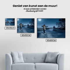 Diamond Painting Michael Jackson in de avond - SEOS Shop ®