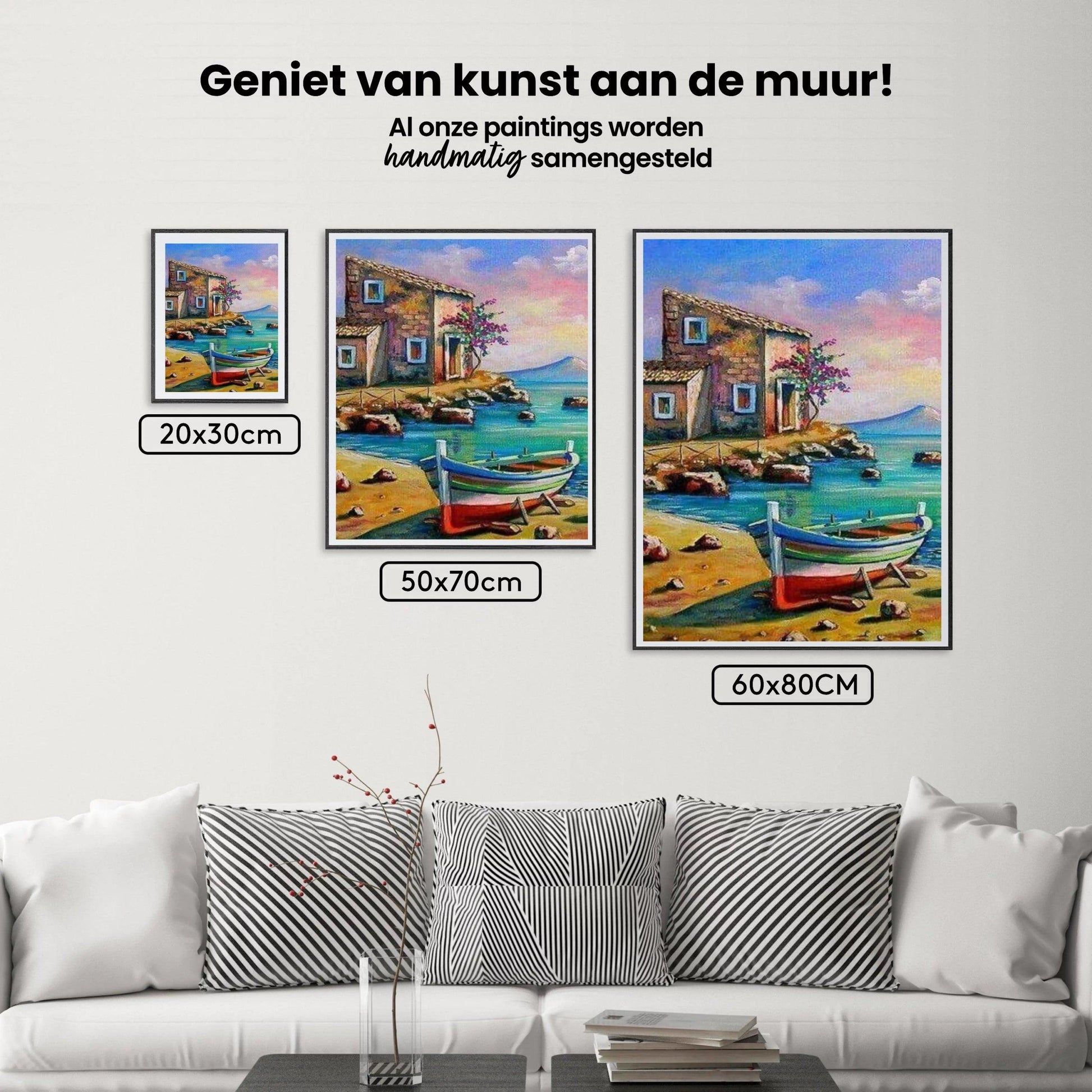 Diamond Painting Mooie haven - SEOS Shop ®