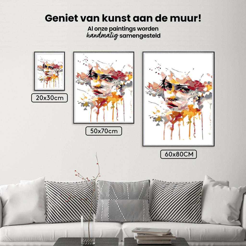Diamond Painting - Mysterieus gezicht - SEOS Shop ®