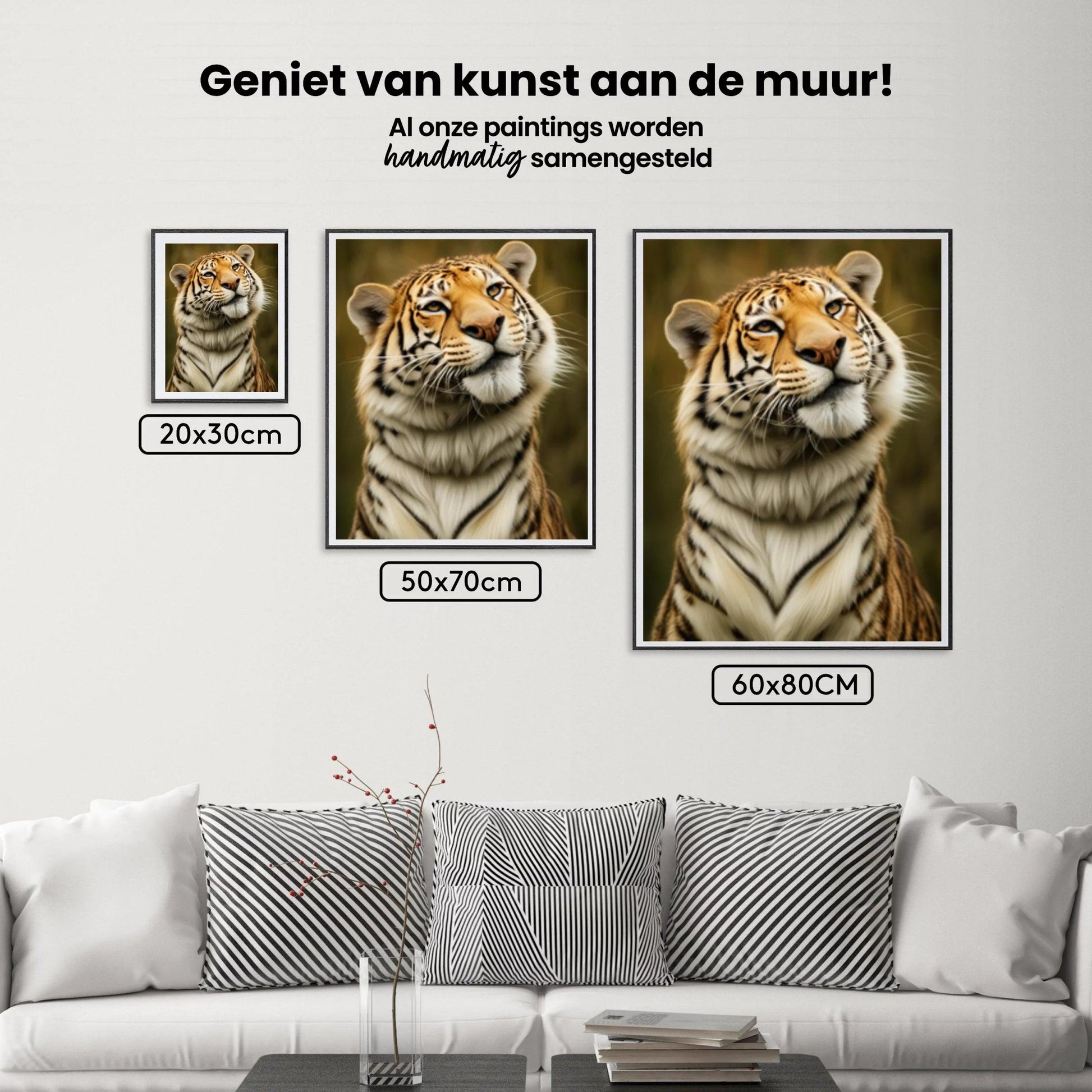 Diamond Painting Mysterieuze tijger - SEOS Shop ®
