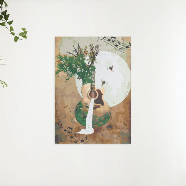Diamond Painting - Natuurlijke gitaar - SEOS Shop ®