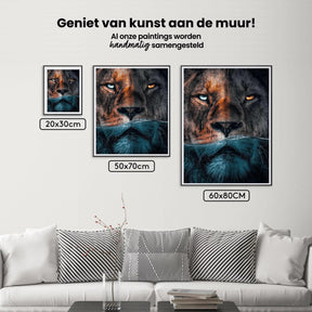 Diamond Painting Onderwater leeuw - SEOS Shop ®