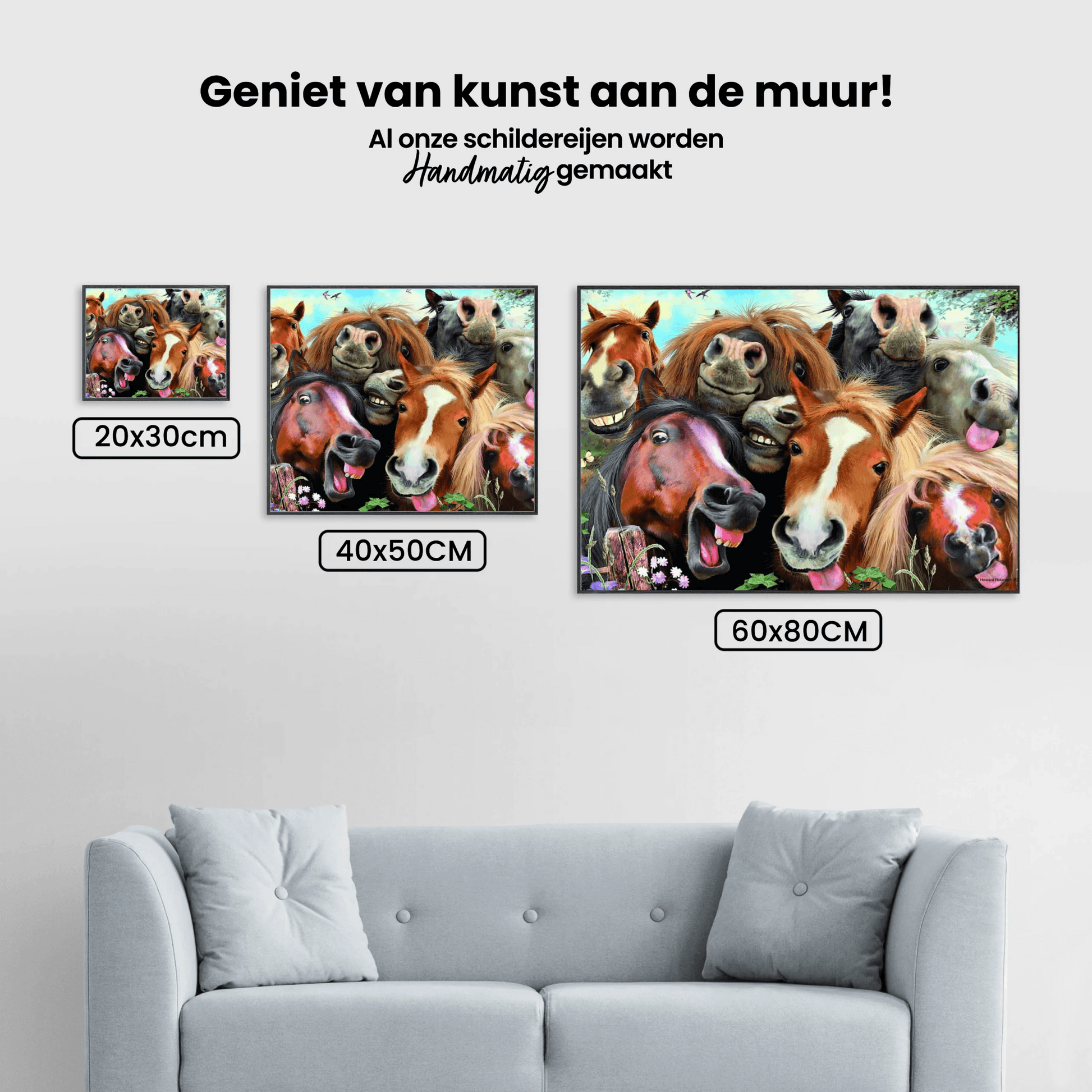 Diamond Painting Paarden feest - SEOS Shop ®