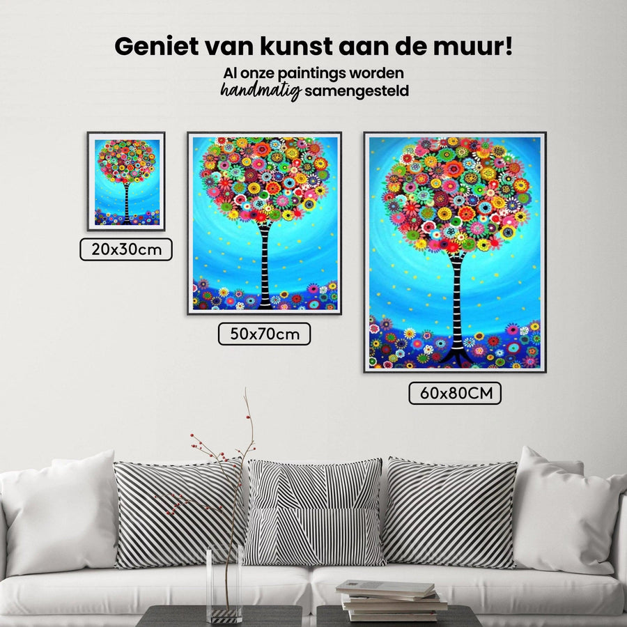 Diamond Painting Pakket Bloemen Boom - SEOS Shop ®