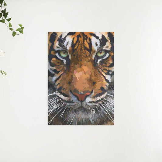 Diamond Painting Pakket Prachtige Tijgerkop - SEOS Shop ®