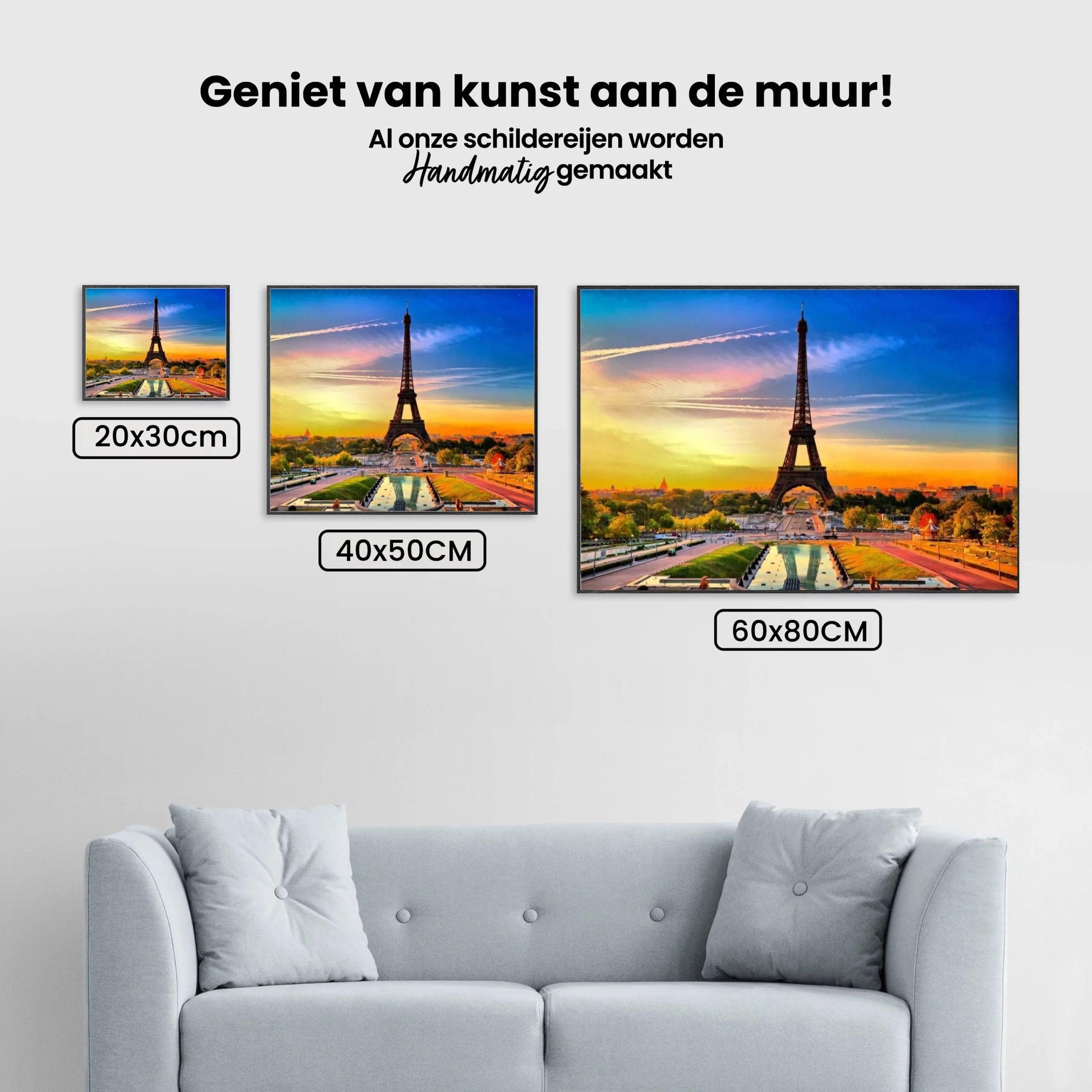 Diamond Painting Parijs bij nacht - SEOS Shop ®
