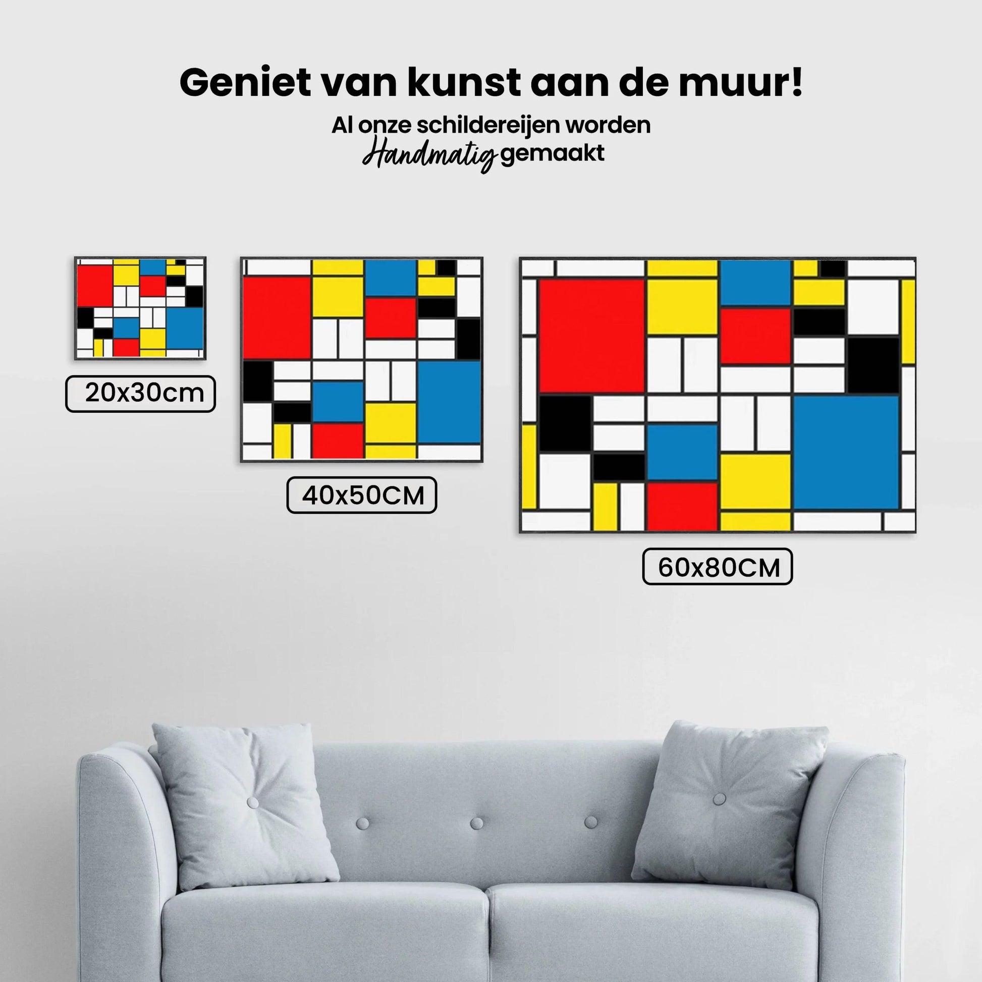 Diamond Painting Piet Mondriaan Schilderij - SEOS Shop ®